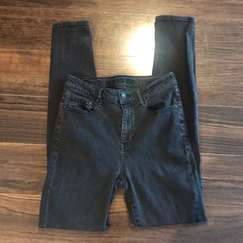 2/$20 High Rise Black Jeans